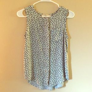 Loft Ann Taylor Sleeveless Blouse